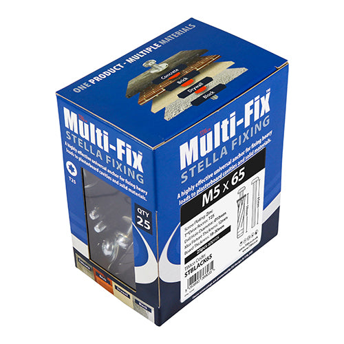TIMCO Stella-Fix Universal Cavity & Wall Anchors - M5 x 90 - Image