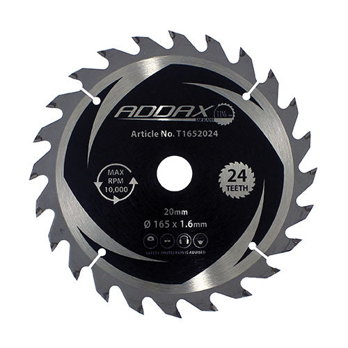 TIMCO Handheld Cordless Circular Saw Blade - 165 x 20 x 24T - Image