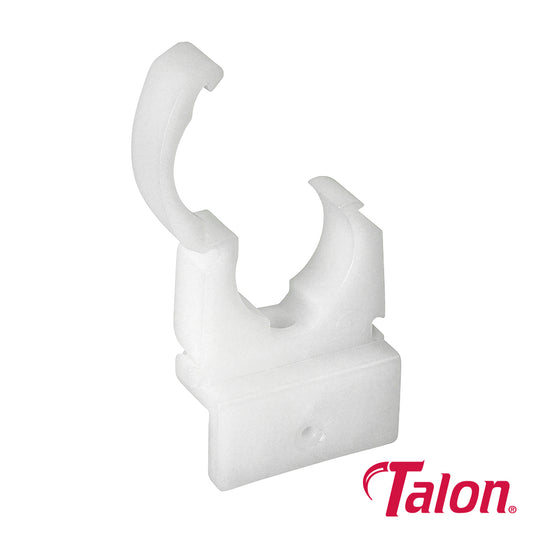 Talon EZ Joist Pipe Clips White - 22mm - Image