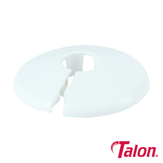 Talon Pipe Collar White - 15mm - Image