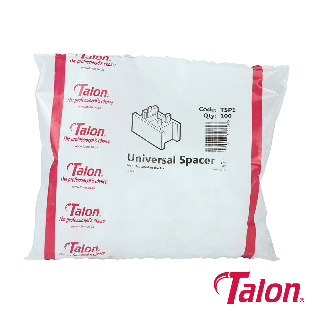 Interlock Hinged Pipe Clip Spacers White - 15mm - Image