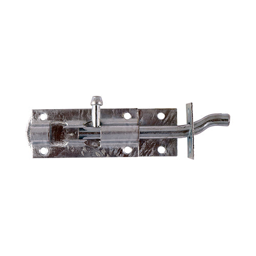 TIMCO Necked Tower Bolt Hot Dipped Galvanised - 4" - Image