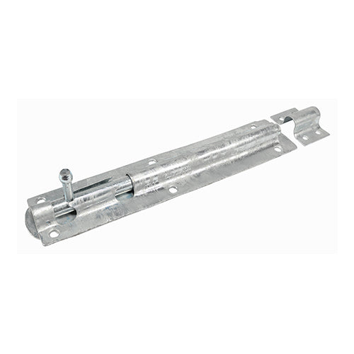 TIMCO Straight Tower Bolt Hot Dipped Galvanised - 10" - Image