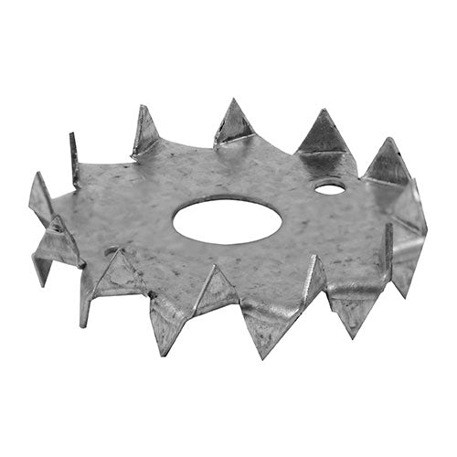 TIMCO Double Sided Timber Connectors Galvanised - 50mm / M12 - Image