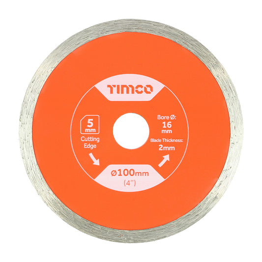 TIMCO General Purpose Tile & Ceramic Blade  - 100 x 16.0 - Image