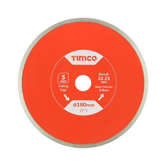TIMCO General Purpose Tile & Ceramic Blade  - 180 x 22.2 - Image