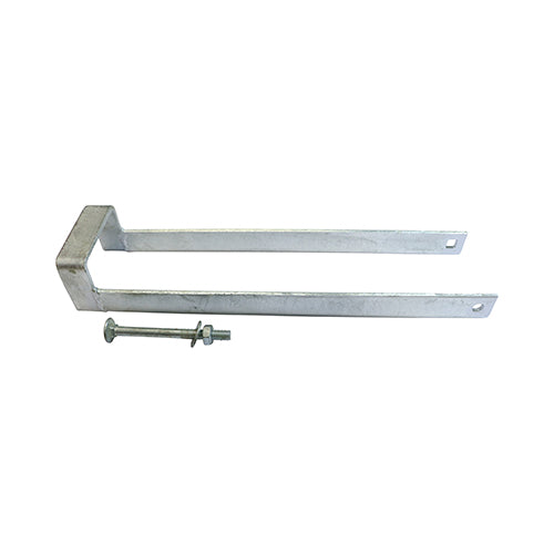 TIMCO Throw-Over Gate Loop Hot Dipped Galvanised - 350mm - Image