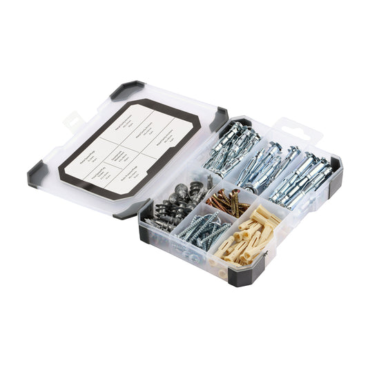 TIMCO Plasterboard Fixings Mixed Tray - 102pcs - Image