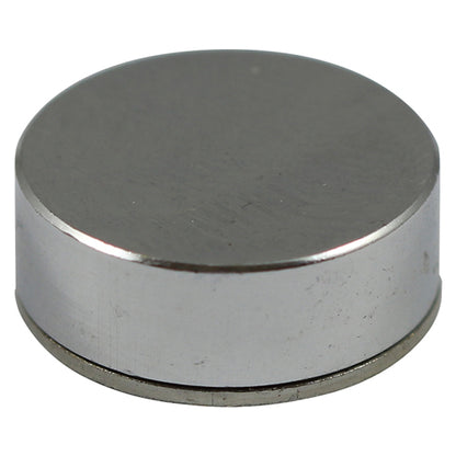 TIMCO Threaded Screw Caps Solid Brass Polished Chrome - 18mm - Image