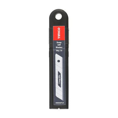 TIMCO Utility Knife Blade Snap Off - 100 x 18 x 0.6 - Image