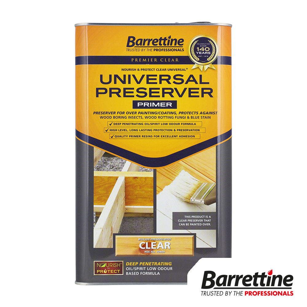Barrettine Universal Preserver Clear 5L - Image