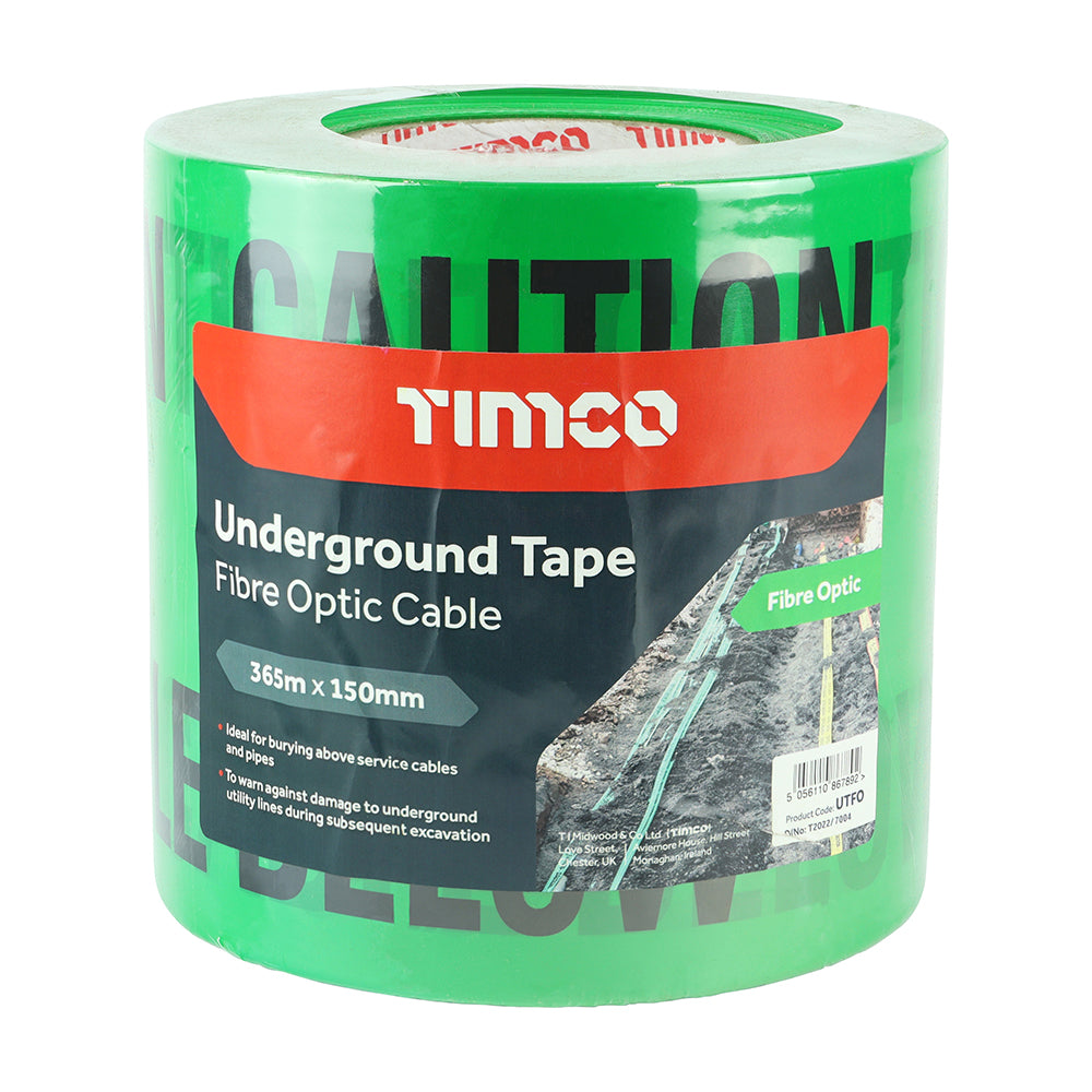 TIMCO Underground Tape Fibre Optic Cable - 365m x 150mm - Image
