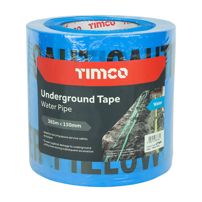 TIMCO Underground Tape Water Pipe - 365m x 150mm - Image