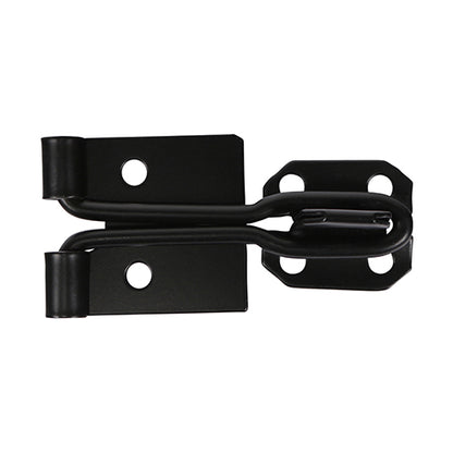 TIMCO Hasp & Staple Wire Pattern Black - 4" - Image