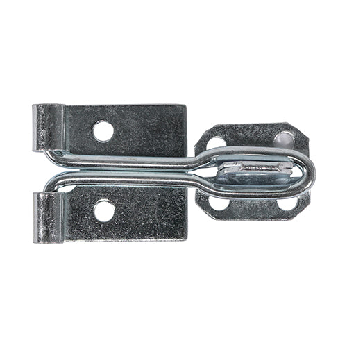 TIMCO Hasp & Staple Wire Pattern Silver - 4" - Image