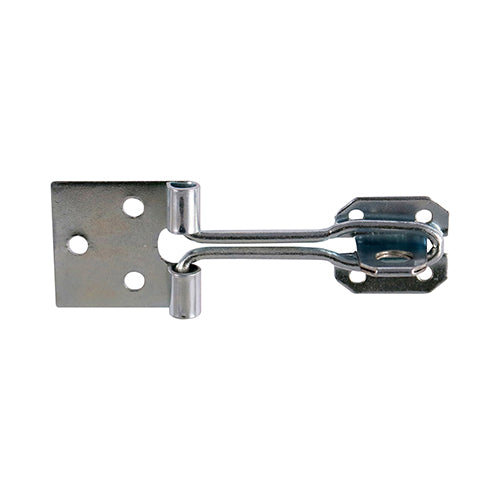 TIMCO Hasp & Staple Wire Pattern Silver - 4" - Image