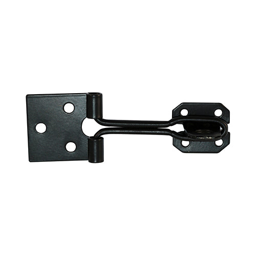TIMCO Hasp & Staple Wire Pattern Black - 6" - Image