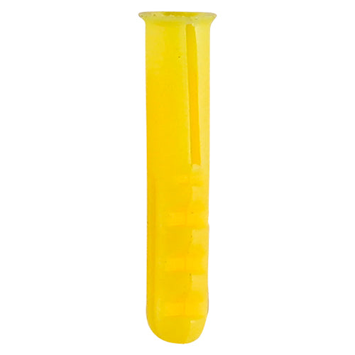 TIMCO Yellow Plastic Plugs - 25mm - Image