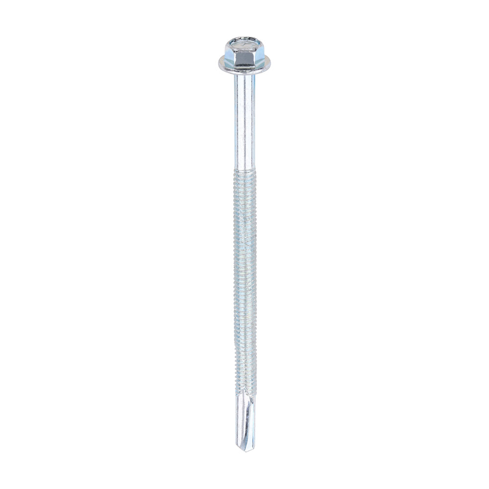 TIMCO Self-Drilling Heavy Section Silver Screws - 5.5 x 100 - Image