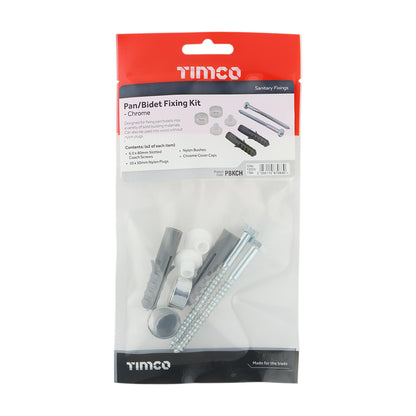 TIMCO Pan/Bidet Fixing Kit - Pan Kit - Image